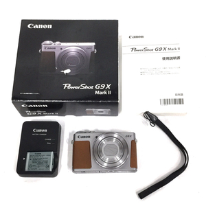 1円 CANON PowerShot G9X Mark II 10.2-30.6mm 1:2.0-4.9 コンパクトデジタルカメラ