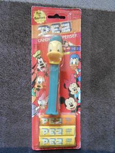 未開封 PEZ ドナルドダック Donald Duck ミッキー＆フレンズ ペッツ ペッツマシーン 2000