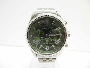 マイケルコース MICHAEL KORS MK-6222 50m防水 クォーツ 腕時計 △WA6012