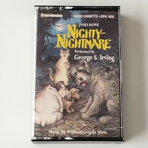 【カセットテープ】ジェイムズ・ハウ JAMES HOWE/NIGHTY-NIGHTMARE(CPN-1833)CAEDMON/GEORGE S.IRVING ジョージ S.アーヴィング