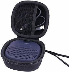 ブラック 対応 ポータブルワイヤレススピーカー speaker 保護旅行収納キャリングケース Bluetooth Micro - 