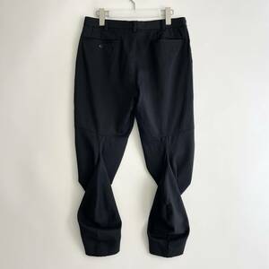 【美品/AD2010】COMME des GARCONS size/S (td) コムデギャルソン インサイドデコレーション 変形 パンツ ボトムス ブラック 黒 pants