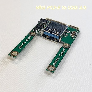 【C0095】 Mini PCI-E to USB アダプター