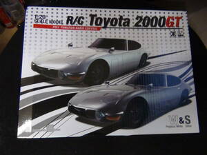 新品未使用　R/C TOYOTA 2000GT 1:20スケール　ラジコン　格安売切！