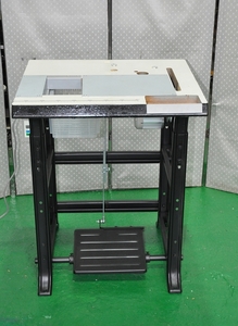 ■革漉き機用テーブル（省スペース型）■サーボモーター付き+引出し式ダクト