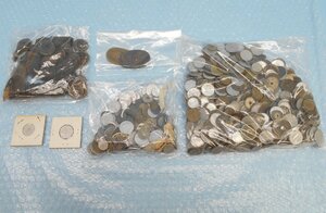 日本 古銭　まとめて約2.75kg 銅貨　白銅貨　アルミ貨 寛永通宝 穴銭など　雑銭　大量　硬貨
