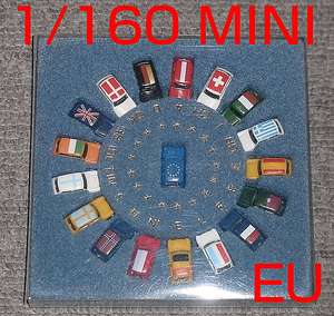 Albedo 1/160 Mini Cooper Mini Euro Set 18台セット ミニ クーパー ユーロ セット