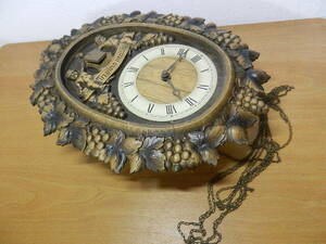 「古い鳩時計？WEST-Germany ジャンク現状品」