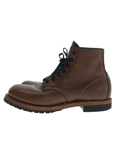RED WING◆レースアップブーツ/25cm/BRW/レザー/9016
