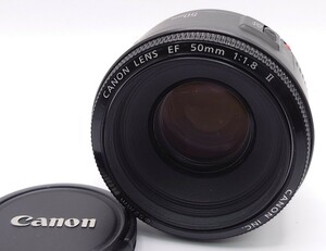 【R1-483】 CANON LENS EF 50mm 1:2 EFマウント カメラレンズ キャノン オートフォーカス [K509]