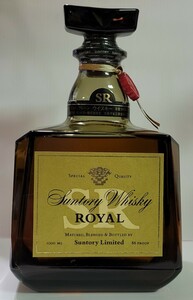 ★綺麗!!★SUNTORY Whisky ROYAL サントリー ウイスキー ローヤル SR クイーンサイズ ウイスキー 1000ml 1L 43%