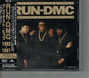 【送料無料】Run-DMC - Together Forever: Greatest Hits 1983 - 1991 【超音波洗浄/UV光照射/消磁/etc.】ベスト/オールドスクール