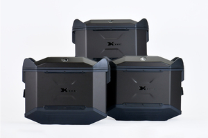 ヘプコ＆ベッカー XCEED 3BOXセット トップケース サイドケース ジェットブラック HONDA