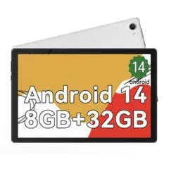 Android14 タブレット 10インチ wi-fiモデル 8GB+32GB