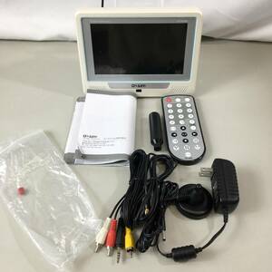 60 ジャンク　ON-life オンライン生活 7インチワンセグ　防水テレビ　リモコン LPT-67002