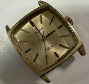 オメガ レディーマチック 自動巻き 腕時計 cal.671 OMEGA ladymatic automatic vintage GOLD watch 561.010 稼動品　117-1