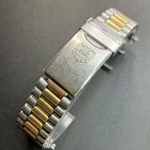 【良品 正規品】タグホイヤー 純正SSブレス ブレス 18mm 腕時計 レディース TAG HEUER プロフェッショナルシリーズ 357/3 【R6_092】