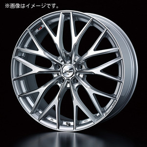 【個人宅発送可能】ウエッズ Weds 18X7.0J +53 5H PCD114.3 HSⅢ/SC ホイール 1本 LEONIS MX レオニス・エムエックス (37437)