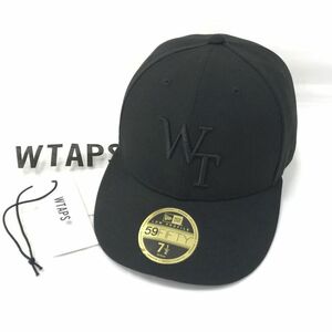 【新品】23AW 完売 WTAPS x NEWERA ダブルタップス ニューエラ 59FIFTY LOW PROFILE CAP POLY.TWILL 232NENED-HT02 キャップ/NEW ERA 刺繍