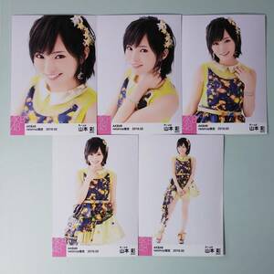 AKB48 山本彩 2016 02 netshop限定 個別生写真 5枚セット 検)NMB