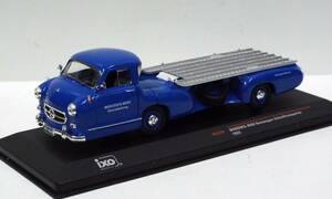 【イクソ】1/43 メルセデスベンツ Rennwagen-Shnelltransporter ブルー 1955年 ( 商品№ RAC342 )ダイキャスト製のミニカー