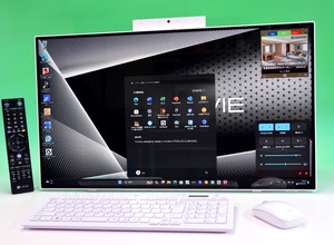 2021年◎ LaVie All in One-27型【3波TV/W録】第10世代 i7 / 32GB/ SSD 1TB (Gen4/新)＋4TB(新)/ Wi-Fi 6/ UHD Bluray/ Office2021/ 超美品