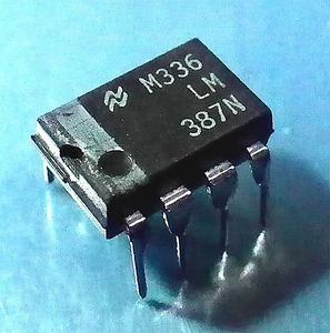 NS LM387N (ローノイズ・プリアンプIC) [5個組](d)