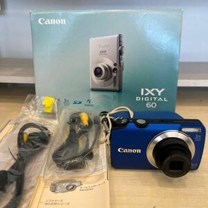 ●A201 Canon IXY DIGITAL 60 　コンデジ　デジカメ　デジタルカメラ　動作未確認