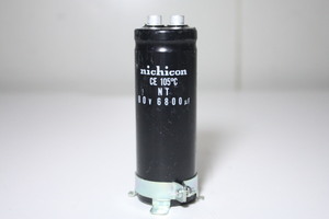 F1939【中古】複数あり nichicon 電解コンデンサー CE 105°C 80v 6800μF