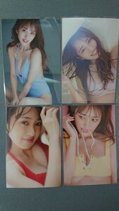 AKB48 向井地美音 1st写真集 胸騒ぎの正体 封入特典 ポストカード 4種コンプ