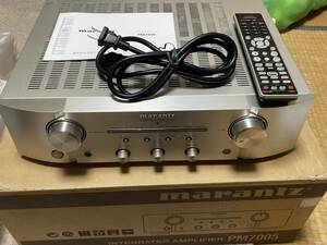 marantz マランツ プリメインアンプ PM7005 　2015年製 箱/説明書/リモコン/電源ケーブル付き　美品