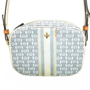 TORY BURCH トリーバーチ PVCレザー ショルダーバッグ　中古品 used AB