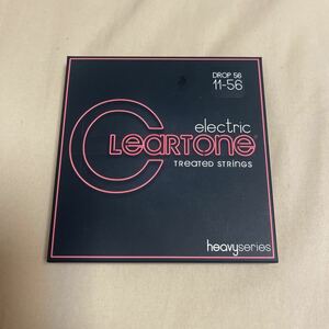 新品未開封 Cleartone クリアトーン エレキギター弦 11-56 ドロップ ダウンチューニング