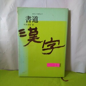 f-422 書道 漢字 初歩より創作まで 練習にあたって 基本練習 古典に学ぶ 書を創る 昭和58年12月10日 第38刷発行※1