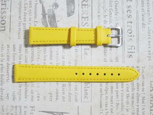 幅１６ｍｍ 黄 腕時計ベルト　格上