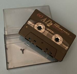 カセットテープ　TDK 中古品 ハイポジション 60