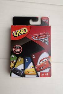 新品 ディズニー ピクサー カーズ 3 クロスロード UNO ウノ カードゲーム Disney PIXAR マックィーン ラミレス ストーム