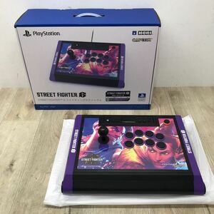 065 A / ストリートファイター 6 ファイティング スティック α / PS5 PS4 PC 用 / HORI CAPCOM 中古 動作確認済み