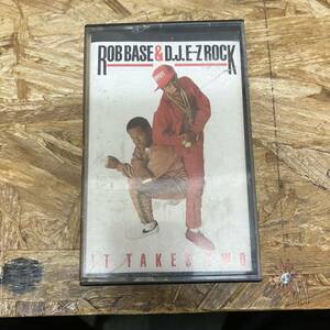 シHIPHOP,R&B ROB BASE &D.J. E-Z ROCK - IT TAKES TWO アルバム,名作! TAPE 中古品