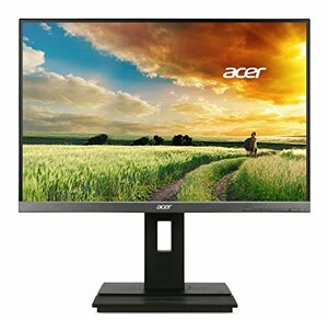 【中古】Acer B246WL - LED monitor - 24” - 1920 x 1200 - IPS - 300 cd/m2 - 6 ms - DVI, VGA, DisplayPort - speakers - dark gray