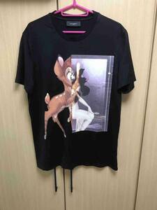 国内正規 14SS GIVENCHY ジバンシー ジバンシィ ディズニー コラボ バンビ Ｔシャツ M 14S 7319 651