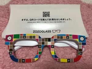 ZOZOGLASS ファッション用グラスフレーム　計測用メガネ