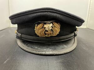 当時物 大日本帝国 海軍 旧日本軍 軍帽 制帽 帽子 ミリタリー 時代物 現状品