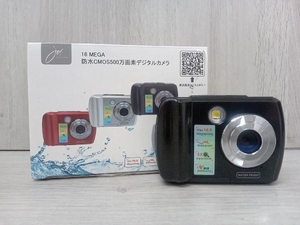 【デジタルカメラ】16MEGACMOS500万画素デジタルカメラ(ブラック)/joyeux