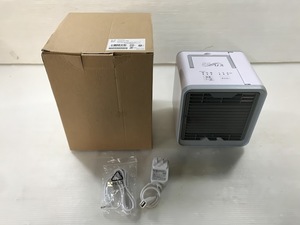 P/ショップジャパン/ここひえ R2/20013-J/パーソナルクーラー/卓上クーラー/冷房器具/冷風機/未使用品/動作確認済み/P12.19-41後