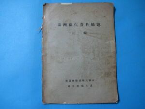 ぬ1720満洲衛生資料総覧　上編　南満州鉄道株式会社　地図6枚　戦前　中国支那満洲