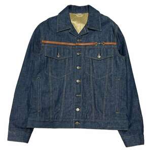 【GW2024SPプライス企画】GUCCI グッチ　Horse Bit Denim Jacket インディゴ サイズ:M