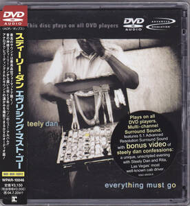 DVD-AUDIO スティーリー・ダン - エヴリシング・マスト・ゴー - 帯付き WPAR-10046 Steely Dan everything must go