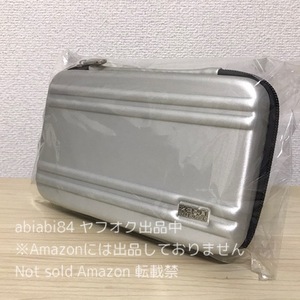 即決4700円★送料230円より★非売品●ゼロハリバートン×JAL/日本航空●シルバー ビジネスクラス アメニティキット ハードケース 未使用