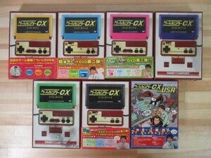 i24●ゲームセンターCX DVDBOX不揃い 7巻セット 有野課長のアメリカ出張 PCエンジン メガドライブ よゐこ 有野晋哉 211209